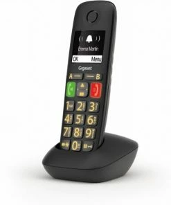 Schnurlose Telefone Gigaset E290HX Schnurlos Solo-Handteil Schwarz -Festnetz Verkaufsladen 909b3e56 9143 40a3 b1c7 91ebc1d53b4d 600x600