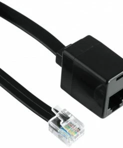 Zubehör Hama Modular-Steck. 6p6c>Kup. 6p6c (6m) Schwarz