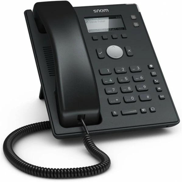 TK-Anlagen Snom D120 Schnurgebundenes IP Telefon Schwarz 1 TK-Anlagen Snom D120 Schnurgebundenes IP Telefon Schwarz