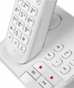 Schnurlose Telefone Panasonic KX-TGC420GW Schnurlostelefon Mit Anrufbeantworter Weiß -Festnetz Verkaufsladen 93e300d8 ac6c 45cc 9ba2 a6dd2ec5e038 600x600