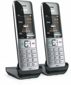 Schnurlose Telefone Gigaset Comfort 500HX Duo Schnurlos Solo-Handteil Silber/schwarz -Festnetz Verkaufsladen 942dddca 27e7 4b62 ad33 0d890a1c1db8 600x600