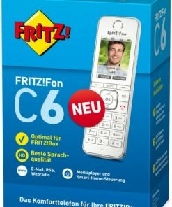 TK-Anlagen AVM FRITZ!Fon C6 Schnurloses IP-Telefon -Festnetz Verkaufsladen 99cb67a4 ae27 4c52 af85 f787928e5092 600x600