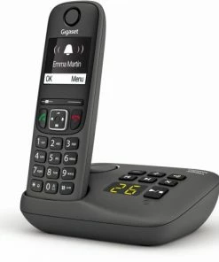 Schnurlose Telefone Gigaset AE690A Schnurlostelefon Mit Anrufbeantworter Anthrazit -Festnetz Verkaufsladen 9c2a1200 695a 41eb 849e 0760289de310 600x600