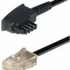 Zubehör Hapena T 839 AVM 0,5m Anschlusskabel Für Modem Schwarz