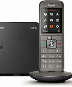 Schnurlose Telefone Gigaset CL660 Schnurlostelefon Anthrazit/schwarz