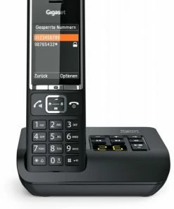 Schnurlose Telefone Gigaset Comfort 550A Schnurlostelefon Mit Anrufbeantworter Schwarz/chrom -Festnetz Verkaufsladen a441e52e 9030 47bb b449 ad66b85325b5 600x600