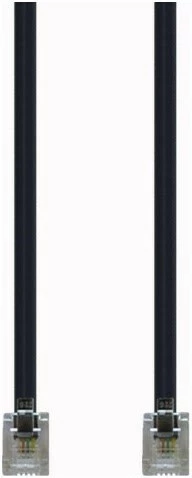 Zubehör E + P T 16 West-St.>St.6/4pol.,6m Telefonkabel