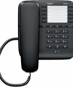 Telefone Mit Kabel Gigaset DA 510 Schnurgebundenes Telefon Schwarz