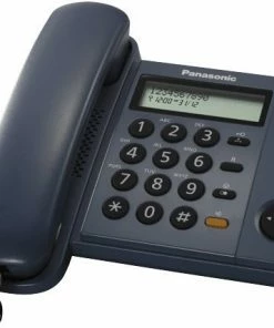 Telefone Mit Kabel Panasonic KX-TS580GC Schnurgebundenes Telefon Dunkelblau
