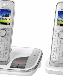 Schnurlose Telefone Panasonic KX-TGJ322GW Schnurlostelefon Mit Anrufbeantworter Weiß