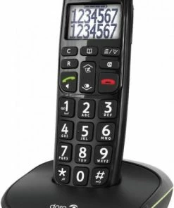 Schnurlose Telefone Doro PhoneEasy 110 Schnurlostelefon Schwarz
