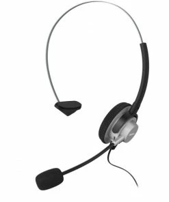 Zubehör Hama On-Ear-Headset Für Schnurlose Telefone Schwarz/silber