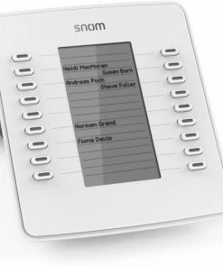 Zubehör Snom D7 Tastenerweiterung Für Snom D7xx Weiß