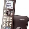 Schnurlose Telefone Panasonic KX-TG6811GA Schnurlostelefon Mocca-braun
