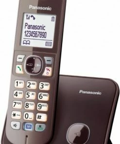 Schnurlose Telefone Panasonic KX-TG6811GA Schnurlostelefon Mocca-braun