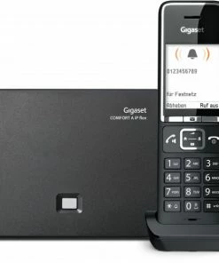 TK-Anlagen Gigaset Comfort 550A IP Flex Schnurloses IP-Telefon Schwarz/chrom -Festnetz Verkaufsladen b912aa78 8631 41c0 9936 c2abf8dfd9c6 600x600