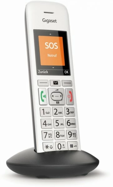 Schnurlose Telefone Gigaset E370HX Schnurlos Solo-Handteil Silber/grau 2 Schnurlose Telefone Gigaset E370HX Schnurlos Solo-Handteil Silber/grau – Bild 2