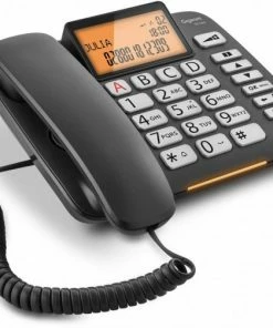 Telefone Mit Kabel Gigaset DL580 Schnurgebundenes Telefon Schwarz -Festnetz Verkaufsladen cc475a6e c747 4356 b3e5 339166734ed1 600x600