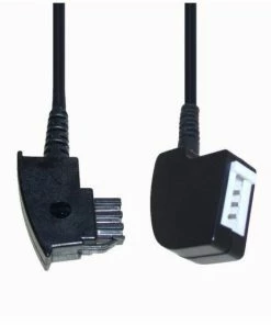Zubehör E + P T 28 TAE-K. N-Norm TAE-St.>Ku.,10m Telefon-Adapter