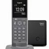 Schnurlose Telefone Gigaset CL390A Schnurlostelefon Mit Anrufbeantworter Dark Grey