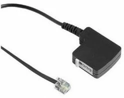 Zubehör Hama TAE-F-Kuppl.>Mod.-Steck. 6P4C, 0,2m