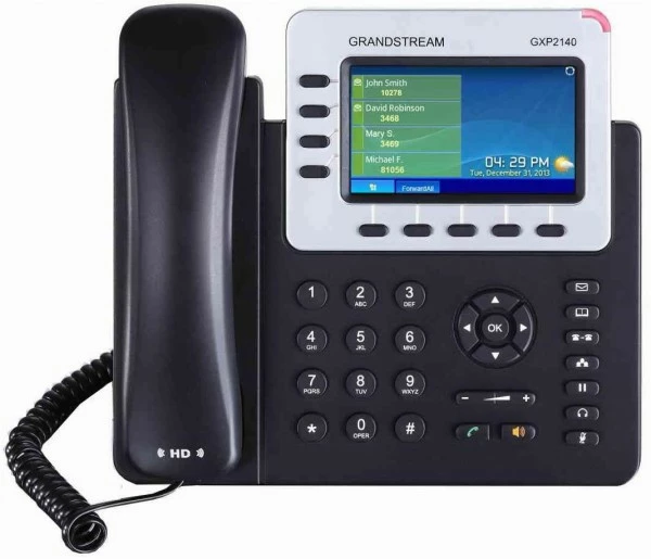 TK-Anlagen Grandstream GXP2160 Schnurgebundenes IP Telefon Schwarz 1 TK-Anlagen Grandstream GXP2160 Schnurgebundenes IP Telefon Schwarz