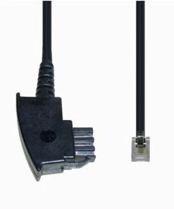 Zubehör E + P T 78/10 TAE-N+We-St. 6/4pol., 10m Schwarz