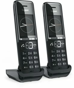 Schnurlose Telefone Gigaset Comfort 550HX Duo Schnurlos Solo-Handteil Schwarz/chrom -Festnetz Verkaufsladen da724156 f6bc 4af4 a0e4 d17a6ebff4c2 600x600