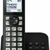 Schnurlose Telefone Panasonic KX-TGC460GB Schnurlostelefon Mit Anrufbeantworter Schwarz