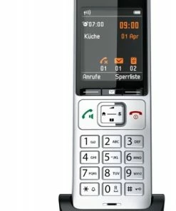 Schnurlose Telefone Gigaset Comfort 500HX Schnurlos Solo-Handteil Silber/schwarz -Festnetz Verkaufsladen e33652fb f2a8 4b86 be7a ff95be5a9340 600x600