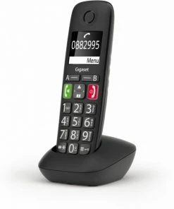 Schnurlose Telefone Gigaset E290HX Schnurlos Solo-Handteil Schwarz -Festnetz Verkaufsladen ee0a3ee2 87f3 4128 b6a1 e5cbd9b90997 600x600
