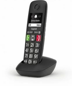 Schnurlose Telefone Gigaset E290HX Schnurlos Solo-Handteil Schwarz -Festnetz Verkaufsladen f1fb4487 c1ce 423a a5ad 12c5d342286b 600x600