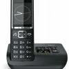 Schnurlose Telefone Gigaset Comfort 550A Schnurlostelefon Mit Anrufbeantworter Schwarz/chrom