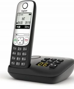 Schnurlose Telefone Gigaset A690A Schnurlostelefon Mit Anrufbeantworter Schwarz -Festnetz Verkaufsladen f55eb6e2 590c 4ce2 b65b 3ecc2d22558f 600x600