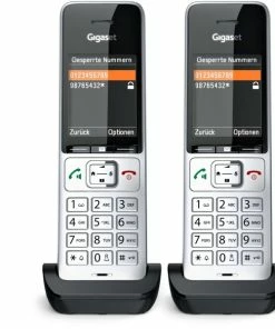 Schnurlose Telefone Gigaset Comfort 500HX Duo Schnurlos Solo-Handteil Silber/schwarz -Festnetz Verkaufsladen f5fa0061 a45f 444d b37e 2581c44a1634 600x600