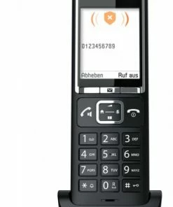 Schnurlose Telefone Gigaset Comfort 550HX Schnurlos Solo-Handteil Schwarz/chrom -Festnetz Verkaufsladen f88749cb 7658 4109 b072 1a8821d651e1 600x600
