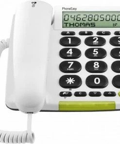 Telefone Mit Kabel Doro PhoneEasy 312 Cs Schnurgebundenes Telefon Weiß