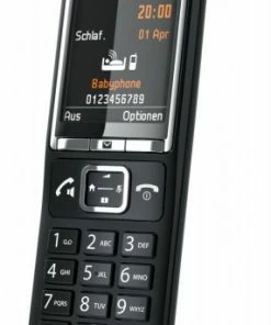 Schnurlose Telefone Gigaset Comfort 550HX Schnurlos Solo-Handteil Schwarz/chrom -Festnetz Verkaufsladen fb7287de 8444 48c0 9429 ba6249697009 600x600